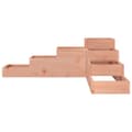 Miniatyrbilde 3 av 9: vidaXL Hageplantekasse 4 etasjer 106x104,5x36 cm heltre douglasgran
