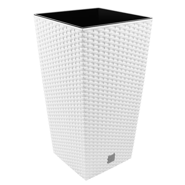 Prosperplast Kukkaruukku Rato 35l 28.7x28.7x55 Cm Valkoinen