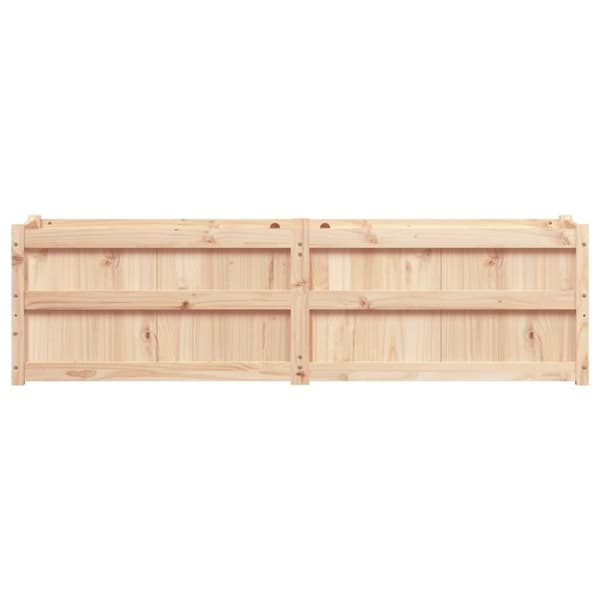 vidaXL Hageplantekasse 180x50x50 cm heltre furu