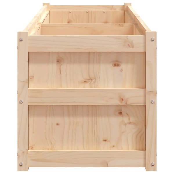 vidaXL Hageplantekasse 180x50x50 cm heltre furu