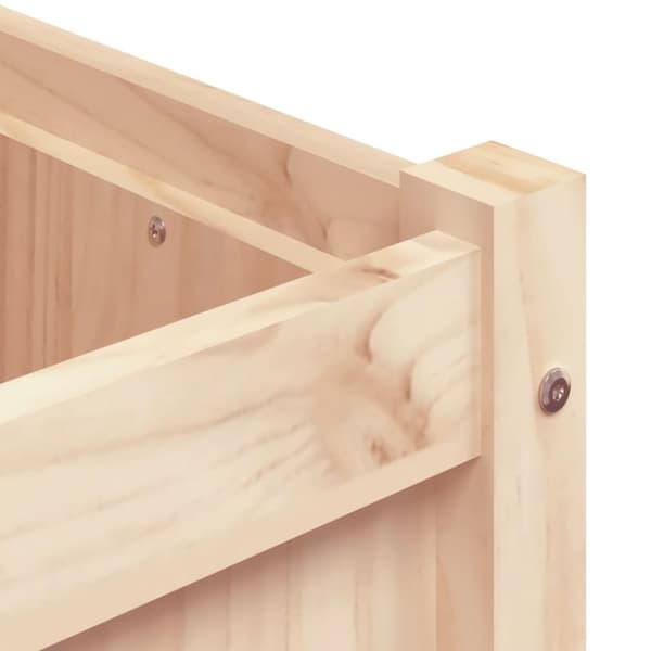 vidaXL Hageplantekasse 180x50x50 cm heltre furu