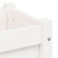 Miniatyrbilde 8 av 11: vidaXL Plantekasser med ben 2 stk hvit heltre furu