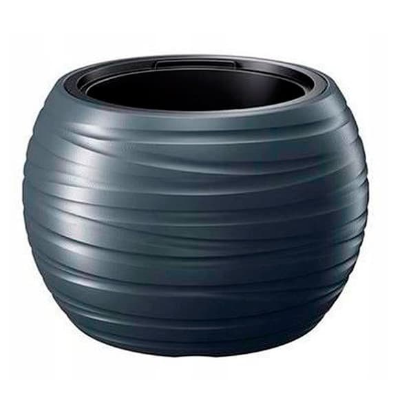 Prosperplast Rund Urtepotte 25l Maze 39.6x39.6x26 Cm Grå