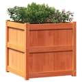 Miniatyrbilde 3 av 11: vidaXL Plantekasser 2 stk brun heltre furu