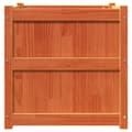 Miniatyrbilde 5 av 11: vidaXL Plantekasser 2 stk brun heltre furu