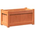 Miniatyrbilde 1 av 11: vidaXL Hageplantekasse voksbrun 60x31x31 cm heltre furu