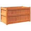 Pikkukuva 6 / 11: vidaXL Ulkokukkalaatikko vahanruskea 90x50x50 cm täysi mänty