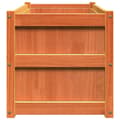 Miniatyrbilde 6 av 11: vidaXL Plantekasser 2 stk brun heltre furu
