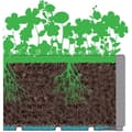 Miniatyrbild 4 av 6: Ethica rektangulär blomlåda 80 cm grön