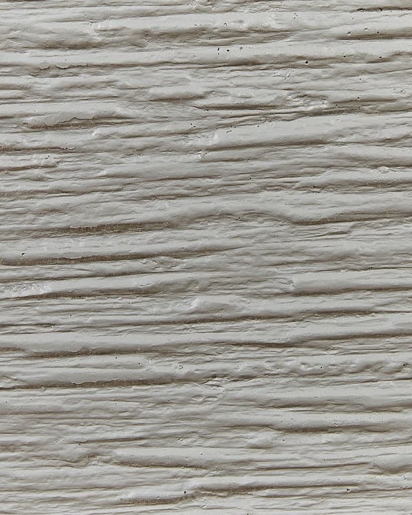 Urtepotte lysegrå 33 x 70 x 33 cm ler glasfiber firkantede drænhuller UV-resistent