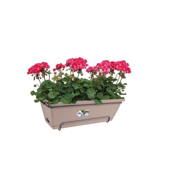 Balkong Elho Barcelona Allin1 50 - Brun - L 50 x B 28 x H 19 cm - Utomhusbalkong - 100 % återvunnen