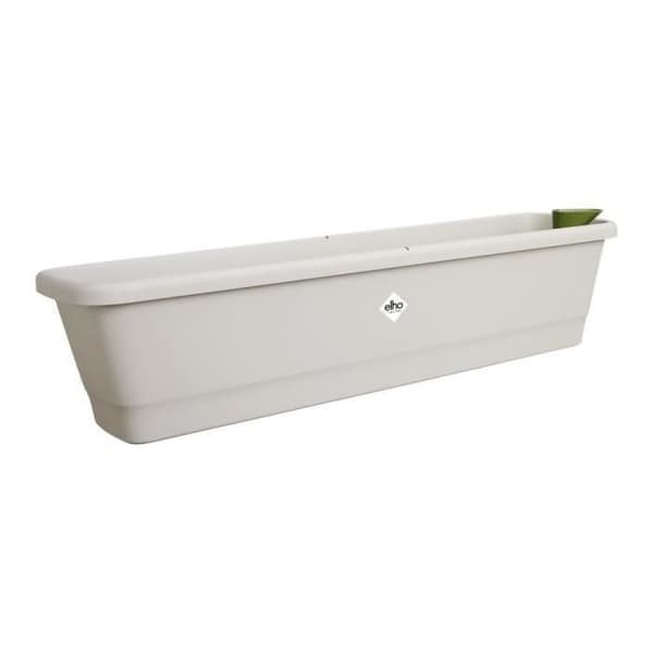 Elho Noa Balconiere Xl - Grå - L 78 x B 20 x H 18 cm - Utebalkong - 100% återvunnet