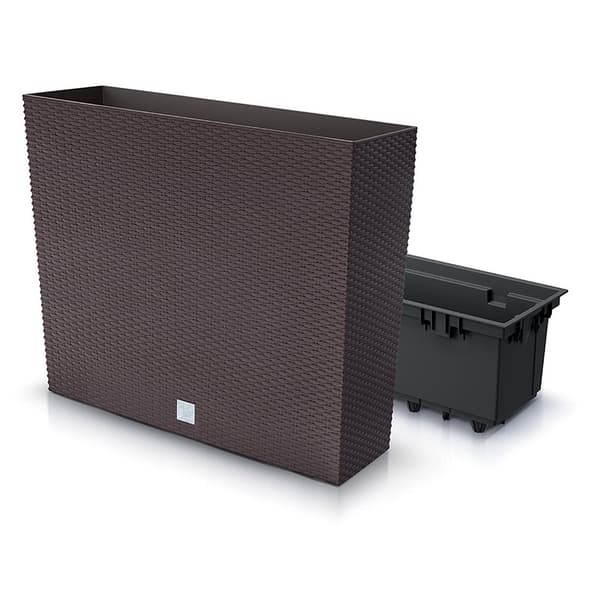 Prosperplast Blomsterkrukke 16l Rato Case Collection 58x18x49.8 Cm Grå