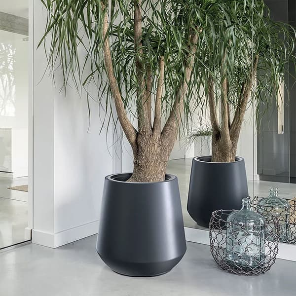 Prosperplast Blomkruka 51l Heos Collection 43.9x43.9x44 Cm Silver