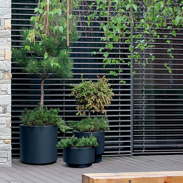 Prosperplast Blomsterkrukke Heos Collection 46.8x46.8x45 Cm Søvfarvet