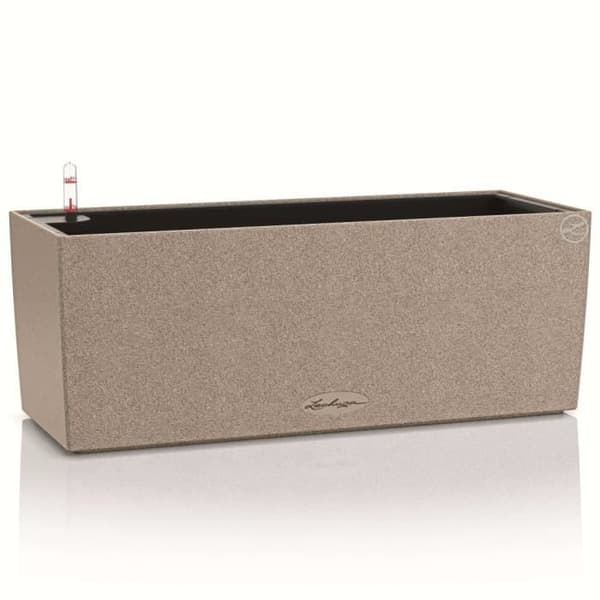 LECHUZA Planteringsmaskin BALCONERA Stone 50 ALL-IN-ONE Beige