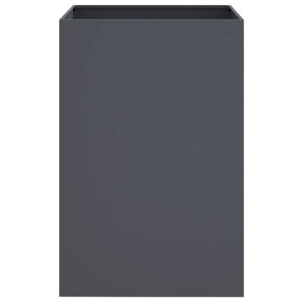 vidaXL Plantekasse antrasitt 52x48x75 cm stål