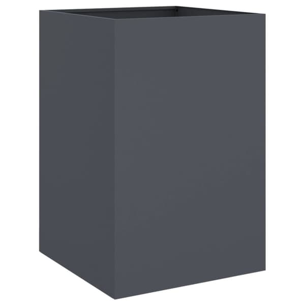 vidaXL Plantekasse antrasitt 52x48x75 cm stål