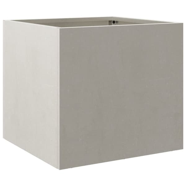 vidaXL Odlingslåda silver 32x30x29 cm rostfritt stål