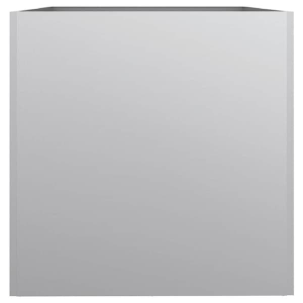 vidaXL Plantekasse sølv 62x40x39 cm galvanisert stål