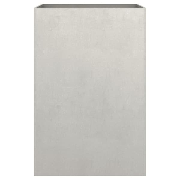 vidaXL Plantekasse sølv 52x48x75 cm rustfritt stål
