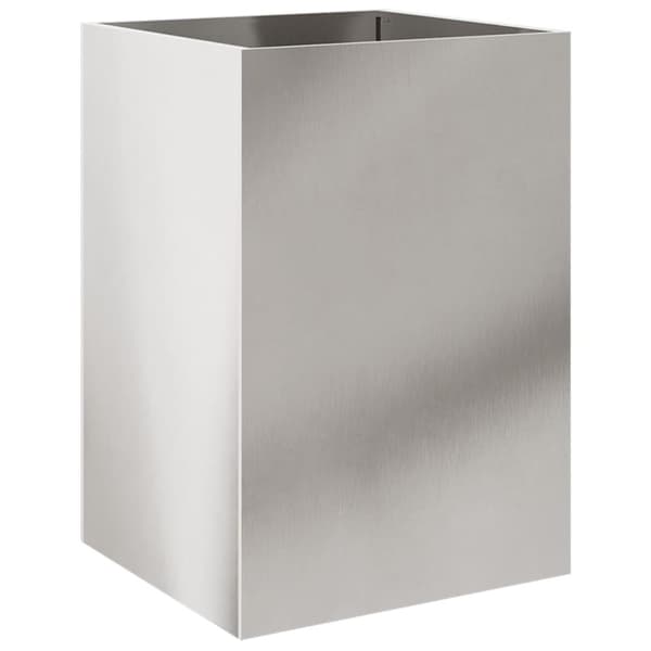 vidaXL Plantekasse sølv 52x48x75 cm rustfritt stål