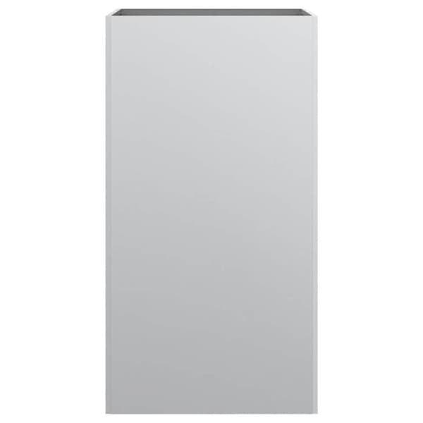 vidaXL Plantekasse sølv 42x38x75 cm rustfritt stål