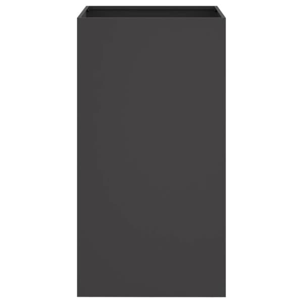 vidaXL plantekasse 42x38x75 cm stål sort