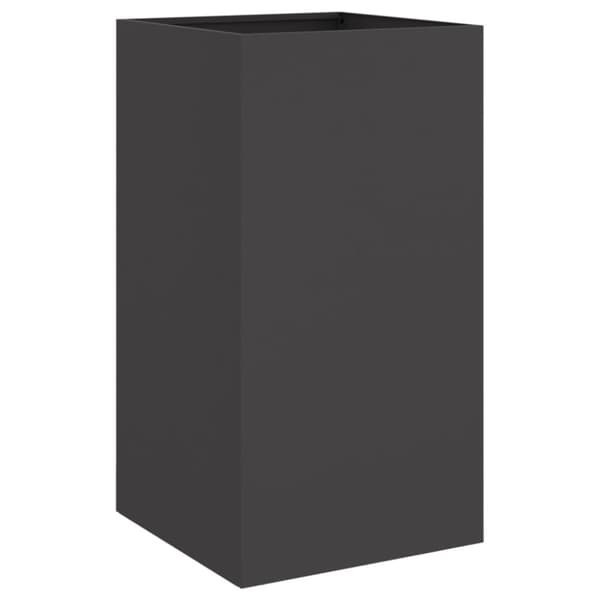 vidaXL plantekasse 42x38x75 cm stål sort