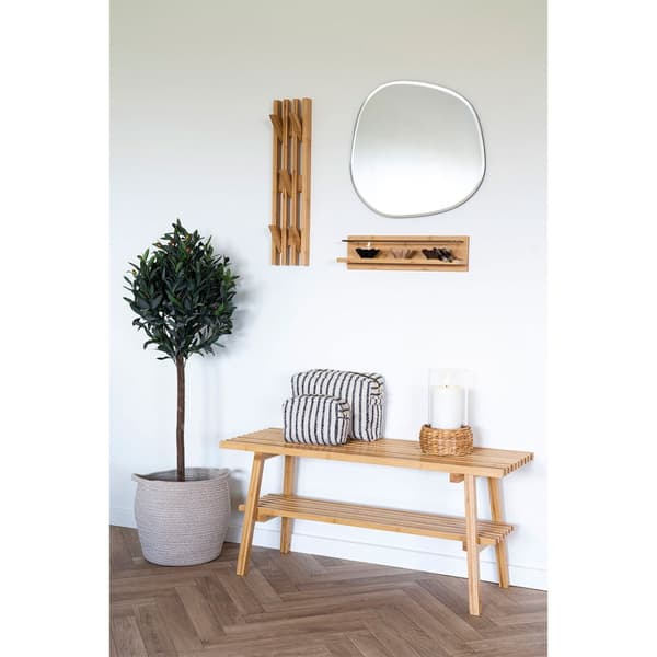 Lamas kurv sett med 2 stk. beige.
