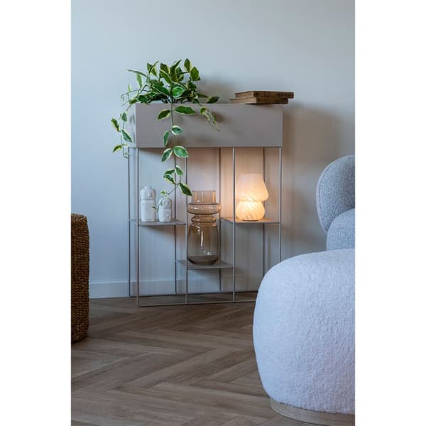 Rabo plantekasse 3 hyller sandfarget.