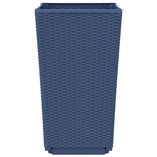 vidaXL plantekurve 2 stk. 32,5x32,5x57 cm PP grå