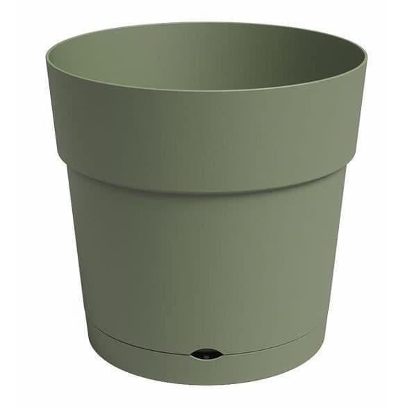 Kruka - ARTEVASI - CAPRI - Stor - Vattenreserv - Askgrön - L49,5 x D49,5 x H47,2 cm