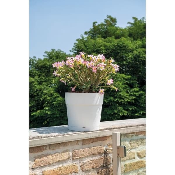 Blomkruka - DEROMA - Vaso Save R - 58L - 48cm - Vit