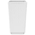 Miniatyrbilde 5 av 9: vidaXL Plantekasser 4 stk hvit 32,5x32,5x57 cm PP