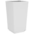 Miniatyrbilde 6 av 9: vidaXL Plantekasser 4 stk hvit 32,5x32,5x57 cm PP