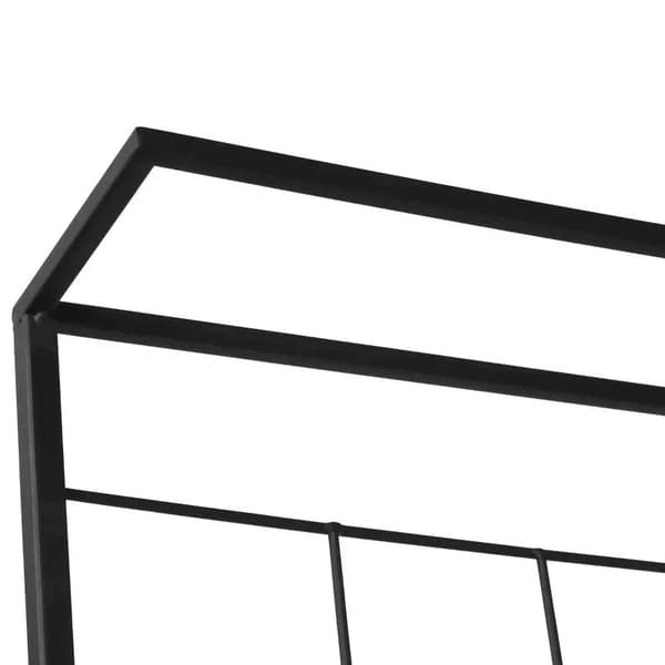 Rootz Plant Rack - Plant Rack med 3 våningar och spaljé - Metall - Svart - 60 x 53,5 x 159,5 cm