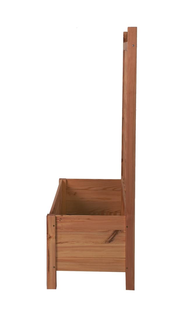 Puinen ruukku pergolalla RD-DNC /120x80x40cm/ Ruskea