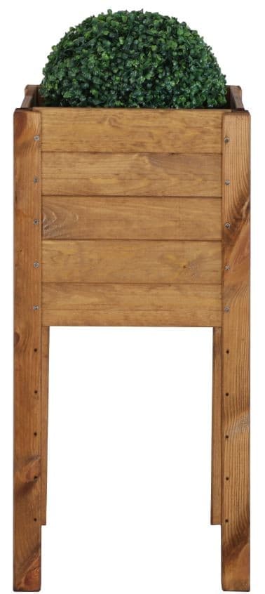 Träkista på ben /bredd 34cm/ Justerbart botten / RDS - Brun