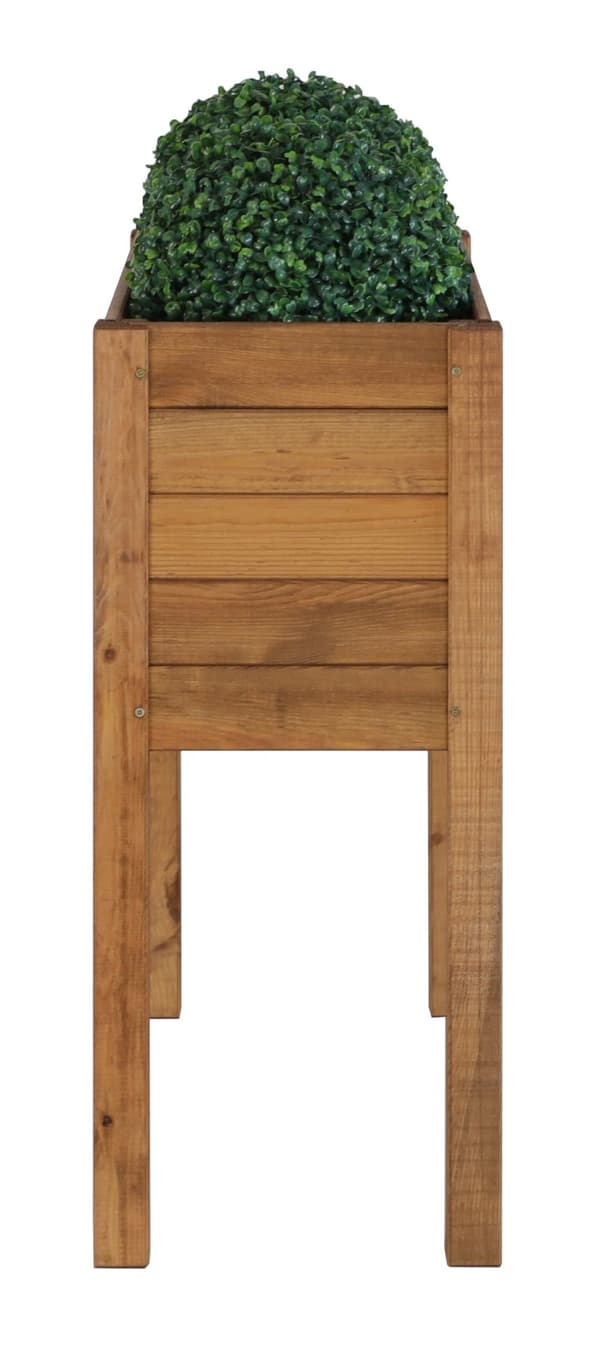Träkista på ben /bredd 60cm/ Justerbart botten/ RDS - Brun