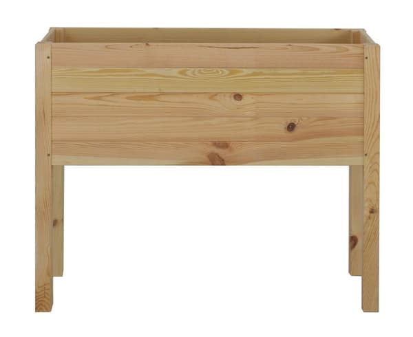 Puujalkainen laatikko / leveys 88 cm / Pohjan säätö / RDS - Luonnonväri