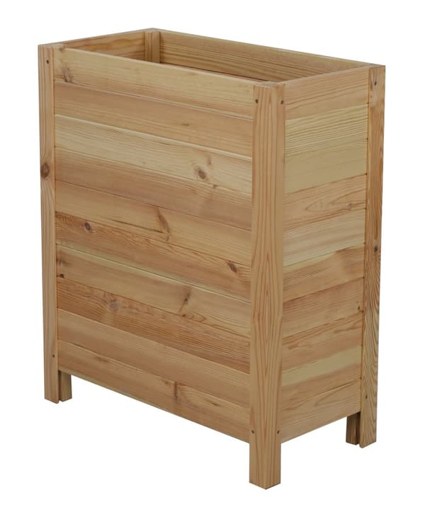 Hög Planteringslåda /bredd 60cm/ Bottenjustering / RDS - Naturlig