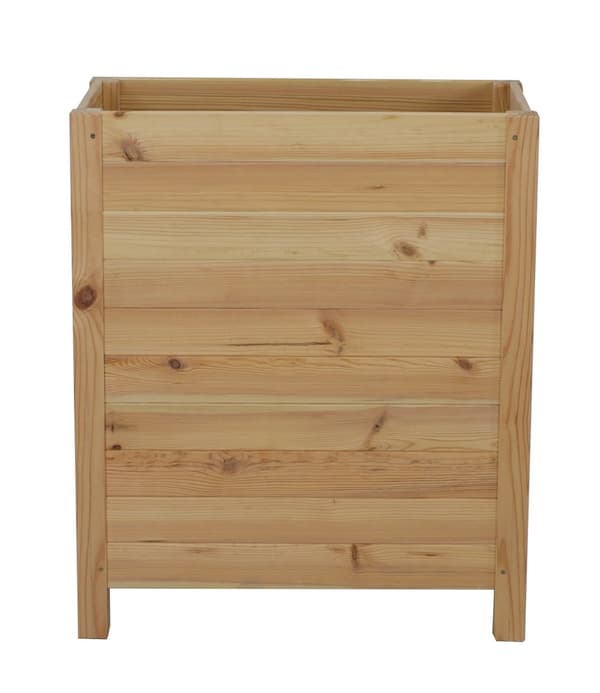 Hög Planteringslåda /bredd 60cm/ Bottenjustering / RDS - Naturlig