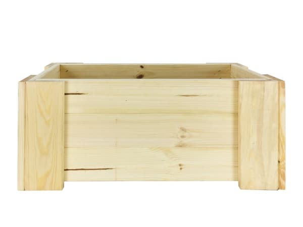 Trälåda balkong RDF /bredd 60cm/ Naturlig