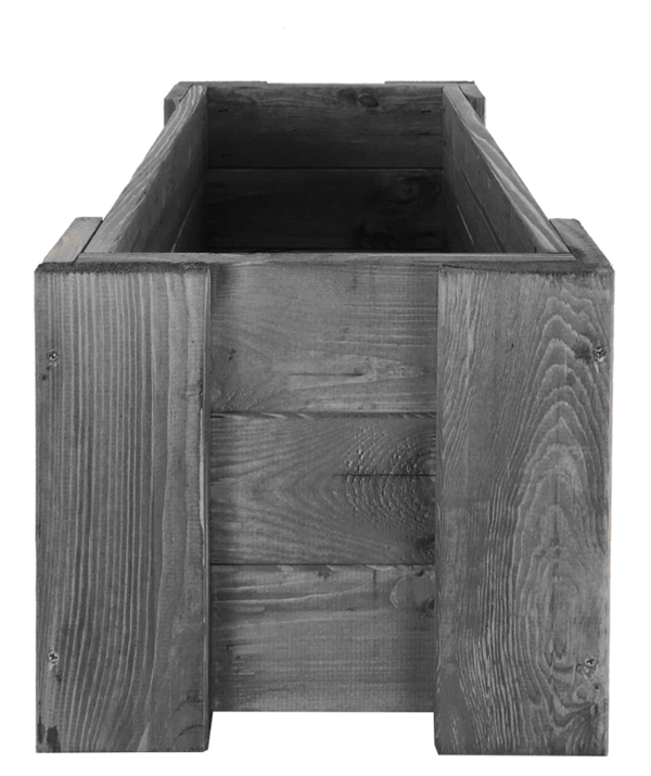 Trälåda balkong RDF /bredd 60cm/ Grå