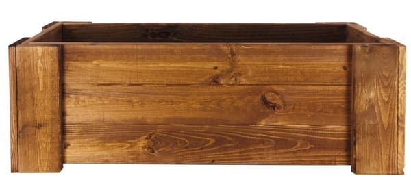Trälåda för balkong RDF /bredd 80cm/ Brun