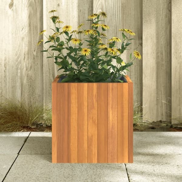vidaXL Plantekasse 35x35x35 cm helte akasie