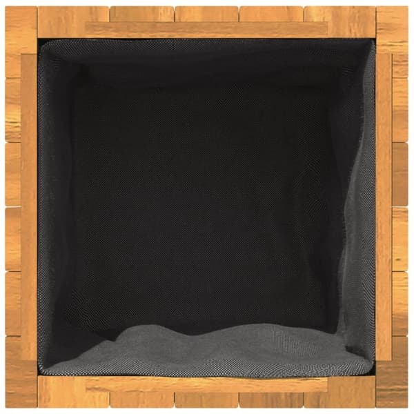 vidaXL Plantekasse 35x35x35 cm helte akasie