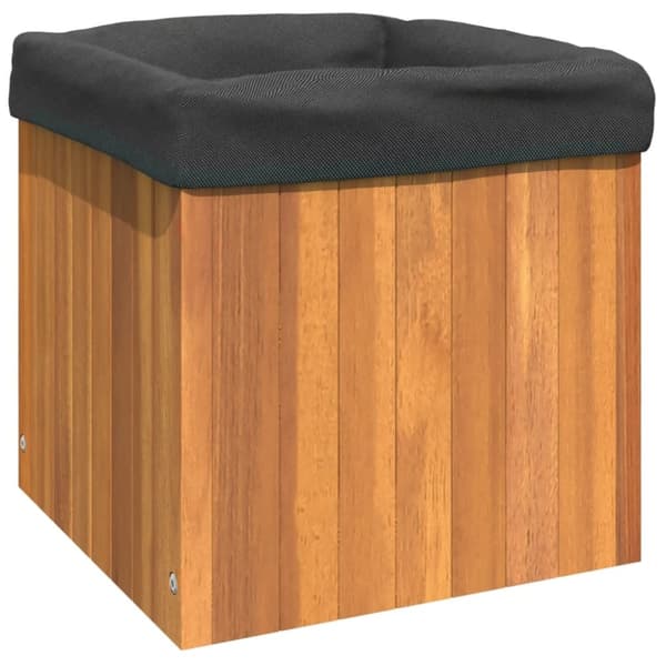 vidaXL Plantekasse 35x35x35 cm helte akasie