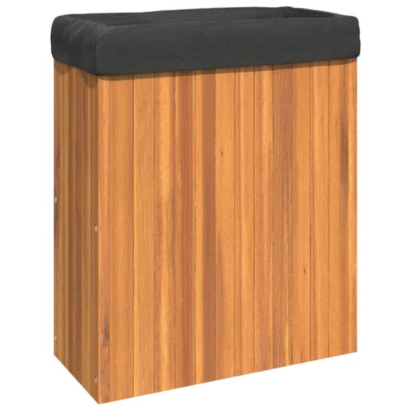 vidaXL plantekasse 59x27,5x70 cm massivt akacietræ